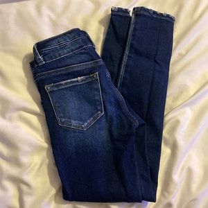 KinCan Girls Size 8 Mid-Rise Skinny Jeans